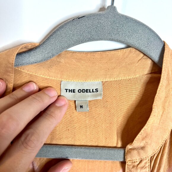 Anthropologie The Odells Sherbert Tie-Dye Jumpsuit Bohemian Lagenlook Sz Medium - Picture 5 of 8